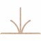 Ekena Millwork Richland Smooth Timber Gable Bracket, Douglas Fir, 96"W x 64"H x 1 1/2"D x 3 1/2"F, 16/12 Pitch GBW096X64X0204RIC00SDF - alternate 1